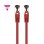 Cable de red Nanocable 10.20.2001-R Cat8.1 1m SSTP AWG26 LSZH Rojo