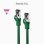 Cable de red Nanocable 10.20.2001-GR Cat.8.1 SSTP RJ45 1 m verde LSZH OFC