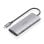 Dock USB-C Aisens ASUC-7P031-GR 7-en-1 Aluminio 4K 10Gbps Gris 20cm