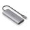 Dock USB-C Aisens ASUC-7P031-GR 7-en-1 Aluminio 4K 10Gbps Gris 20cm