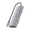 Dock USB-C Aisens ASUC-7P031-GR 7-en-1 Aluminio 4K 10Gbps Gris 20cm