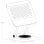 Soporte Tablet TooQ PH-NARVI-G plegable 360° acero carbono hasta 13" gris oscuro