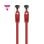Cable de red Nanocable 10.20.2002-R Cat.8.1 Rojo SSTP 2 m LSZH 40Gbps