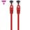 Cable de red Nanocable 10.20.2002-R Cat.8.1 Rojo SSTP 2 m LSZH 40Gbps
