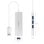 Hub Nanocable 4 porte 5 Gbps modello 10.16.4602 USB 3.0 alluminio