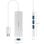 Hub Nanocable 4 porte 5 Gbps modello 10.16.4602 USB 3.0 alluminio