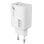 Cargador dispositivos móviles Leotec GaN 65W Ultra Slim 2x USB-C PD 1x USB-A Blanco