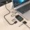 Station d'accueil Aisens ASWL-H2KDC30M05-BK USB-C HDMI Inalámbrico 4K PD 100W