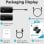 Adaptador de vídeo inalámbrico Vention ADOBB USB-C HDMI 4K 60W Negro