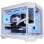 Caixa para jogos Mars Gaming MC-3TCORELCDM Micro-ATX, ecrã IPS de 7,2", vidro temperado triplo, branco