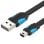 Cable USB Vention VAS-A14-B200 2m USB 2.0 a Mini USB Macho carga rápida azul y negro