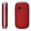 Mobiltelefon Funker E300 Max Audio 3 4G Klapphandy 2.8" Großtasten Rot
