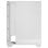 Boîtier de jeu Mars Gaming Mc-Pulsar ATX avec écran LCD double face en verre trempé blanc
