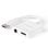 Adaptador Nanocable 10.24.1206 USB-C Jack 3.5mm PD 60W 11.5cm Branco