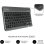 Funda con teclado Bluetooth Subblim KeyTab Pro BT Lenovo Tab 10,1" QWERTY ES Negra