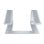 Supporto per notebook Startech Base per portatile in alluminio 5kg silver