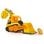 Bulldozer Lexibook Rubble & Crew 6068074 con luces, sonidos y figura articulada