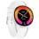 Forever iGo Watch 4 Bluetooth 46mm AMOLED Blanc IP67 Pulsomètre Appels Notifications