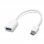 Unotec Cable OTG a USB-C 3.0 Blanco en PcComponentes