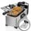 Cecotec CleanFry Full Inox 3L Freidora 3L 2000W Aço Inoxidável en PcComponentes