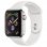 Apple Watch Series 4 GPS + Cellular 44mm Aço Inoxidável Prateado com Bracelete Desportiva Branca en PcComponentes