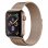 Apple Watch Series 4 GPS + Cellular 44mm Aço Inoxidável Dourado com Bracelete Milanese Dourada en PcComponentes
