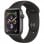 Apple Watch Series 4 GPS 44mm Alumínio Cinzento Sideral com Bracelete Desportiva Preta en PcComponentes