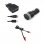 Owlotech Cargador Lightning x 2 USB + Cable Conversor USB/Micro USB/Lightning + Unotec Cargador de Coche 2X USB en PcComponentes