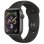 Apple Watch Series 4 GPS 44mm Aluminio Gris Espacial con Correa Deportiva Negra Reacondicionado en PcComponentes