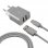 Ksix Cargador 2 x USB + Cable USB-C 2.4A Metal en PcComponentes