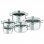 Tefal Set Duetto 5 Piezas Cazo 16cm + Tapa + Cacerola 18/20/24cm + Olla 22cm + Tapa en PcComponentes