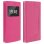 Clappio Funda Cartera con Ventana Rosa para Smartphone 6.2" en PcComponentes