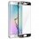 Avizar Protector Cristal Templado Curvo Bordes Negros para Samsung Galaxy S6 Edge