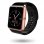 Unotec Simone Smartwatch Bluetooth Dorado Rosa Reacondicionado en PcComponentes