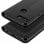 Avizar Capa Livro com Carteira em Couro Preto para Huawei P Smart