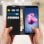 Avizar Capa Livro com Carteira em Couro Preto para Huawei P Smart