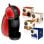 Krups Piccolo Cafetera Dolce Gusto Rojo + 4 Packs de Cápsulas de Café en PcComponentes