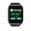 Fierro IP67 Care Reloj Smartwatch Negro