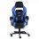 F36-2 Silla Gaming con Reposapiés Azul/Negra en PcComponentes