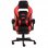 F36-2 Silla Gaming con Reposapiés Roja/Negra en PcComponentes