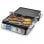 DeLonghi Multigrill CGH 1012D Multiposition Grill 2000W Noir/Inox