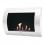 Purline INOX-CLASIC W Biochimenea Mural 1.5kW Blanco
