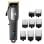 Cortapeli Cecotec Bamba PrecisionCare Pro Clipper Titanium Go Wireless 8 pettini Titanio