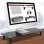 Duronic DM052-4 Elevador para Monitor/Portátil 70x24 cm Máx 40Kg