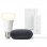 Pack Google Nest Mini Coluna Inteligente + Philips Hue White Lâmpada E27 9W Branca Quente + Comando