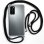 Fantastica custodia nera con cordino per Huawei P40