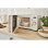 Swan Nordic Set Desayuno Microondas 20L + Hervidor de Agua + Tostadora 4 Rebanadas Blanco