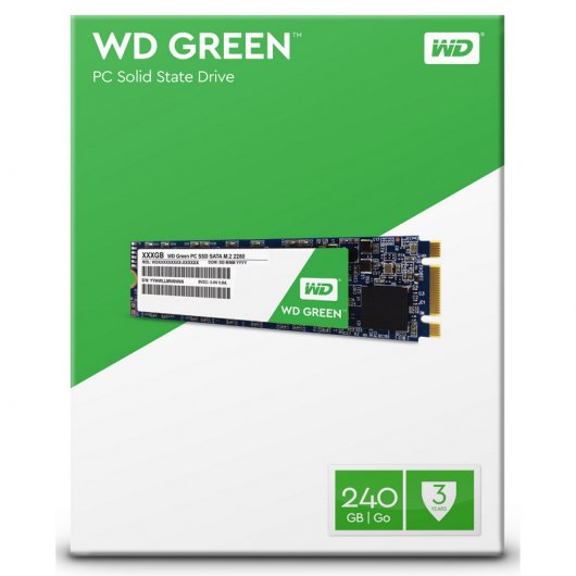 WD Green SSD M.2 240GB SATA3