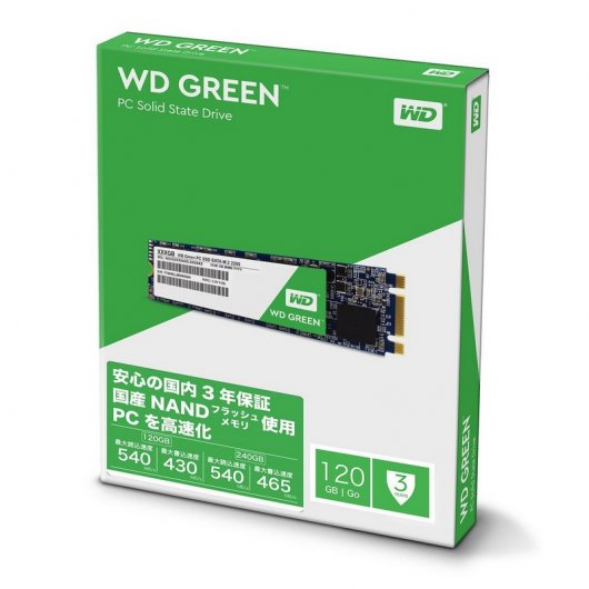 WD Green M.2 SSD 120GB