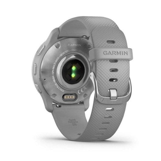 Garmin Venu 2 Plus GPS WiFi Bluetooth NFC 43mm AMOLED Gris Argent Étanche 5ATM SpO2 Pulsomètre